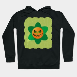 flowers pumpkin Halloween design 2023 Hoodie